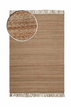 KM Home Jute- & Sisaltæpper-tæppe Calcutta
