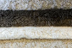 KM Home Luv- & Ryatæpper-Lang bunke Teddybear