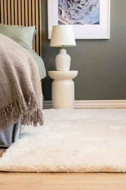 KM Home Luv- & Ryatæpper-Lang bunke Teddybear