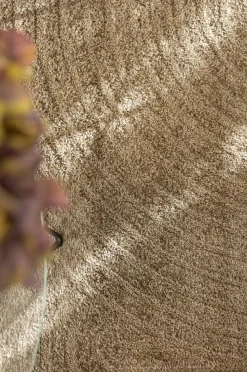 KM Home Fladvævede Tæpper|Luv- & Ryatæpper-Luvtæppe Genova Zen rund