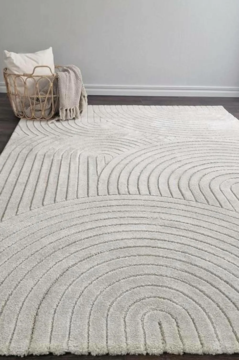 KM Home Fladvævede Tæpper|Luv- & Ryatæpper-Luvtæppe Genova Zen