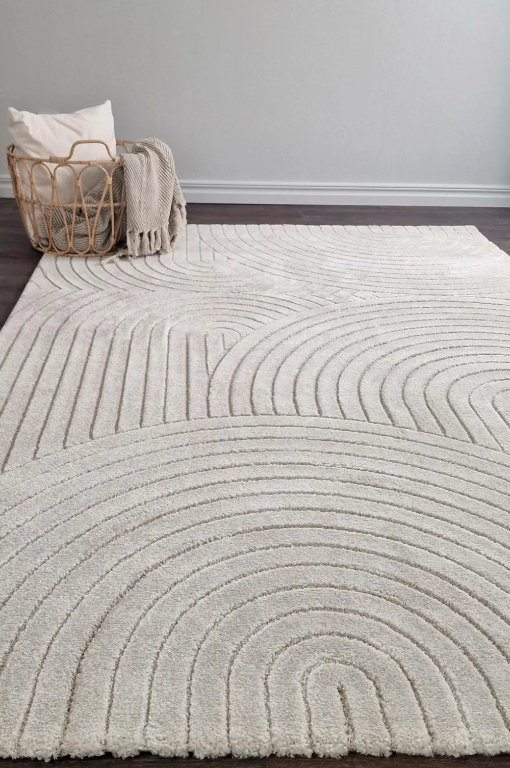 KM Home Fladvævede Tæpper|Luv- & Ryatæpper-Luvtæppe Genova Zen