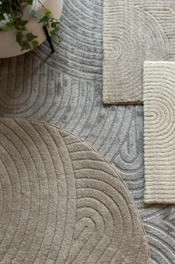 KM Home Fladvævede Tæpper|Luv- & Ryatæpper-Luvtæppe Genova Zen