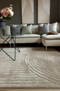 KM Home Fladvævede Tæpper|Luv- & Ryatæpper-Luvtæppe Genova Zen