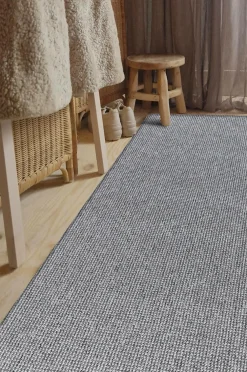 KM Home Luv- & Ryatæpper-Maskinvævet tæppe Titan