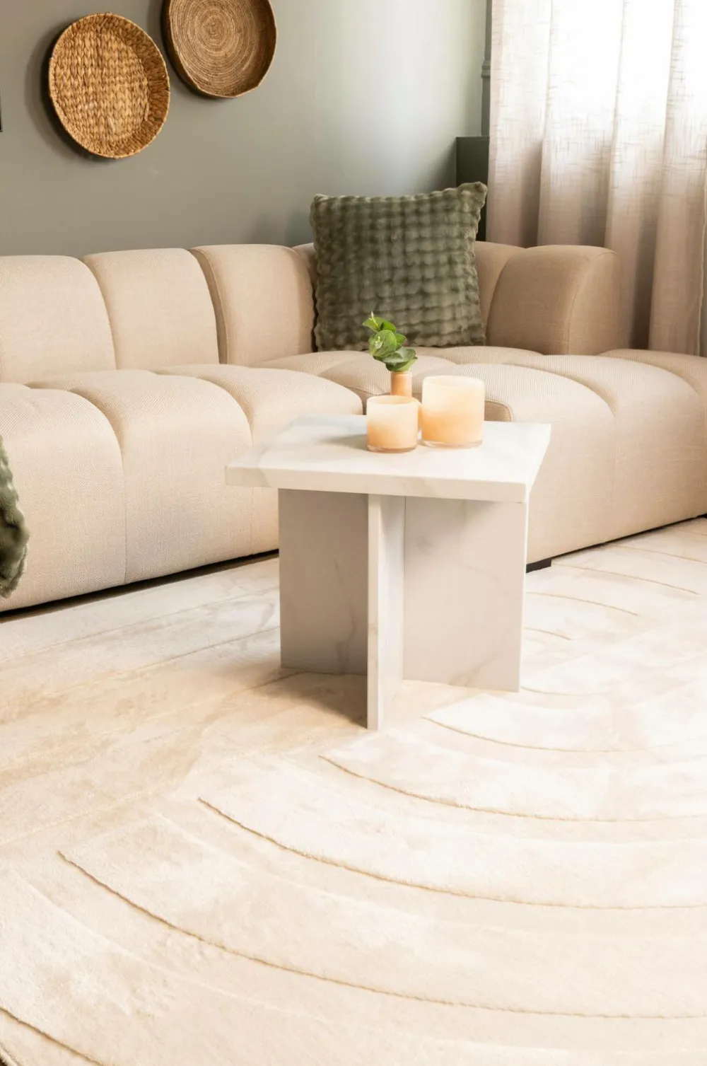 KM Home Luv- & Ryatæpper-Maskinvævet tæppe Heaven Trend