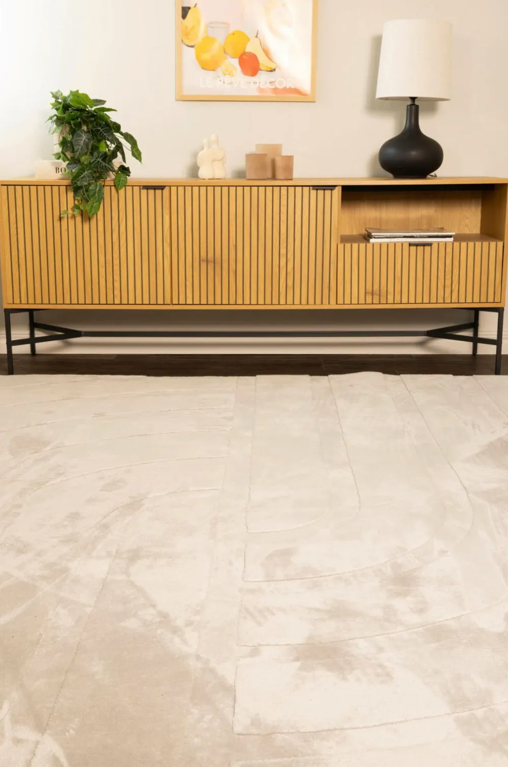 KM Home Luv- & Ryatæpper-Maskinvævet tæppe Heaven Trend