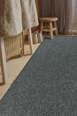 KM Home Luv- & Ryatæpper-Maskinvævet tæppe Titan