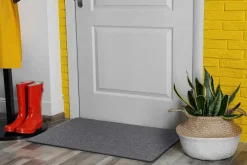 KM Home Luv- & Ryatæpper-Maskinvævet tæppe Titan