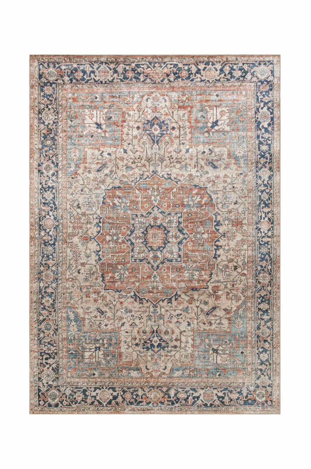 KM Home Fladvævede Tæpper-Tæppe Amber