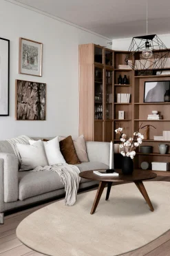 KM Home Luv- & Ryatæpper-Vaskbart tæppe Soft