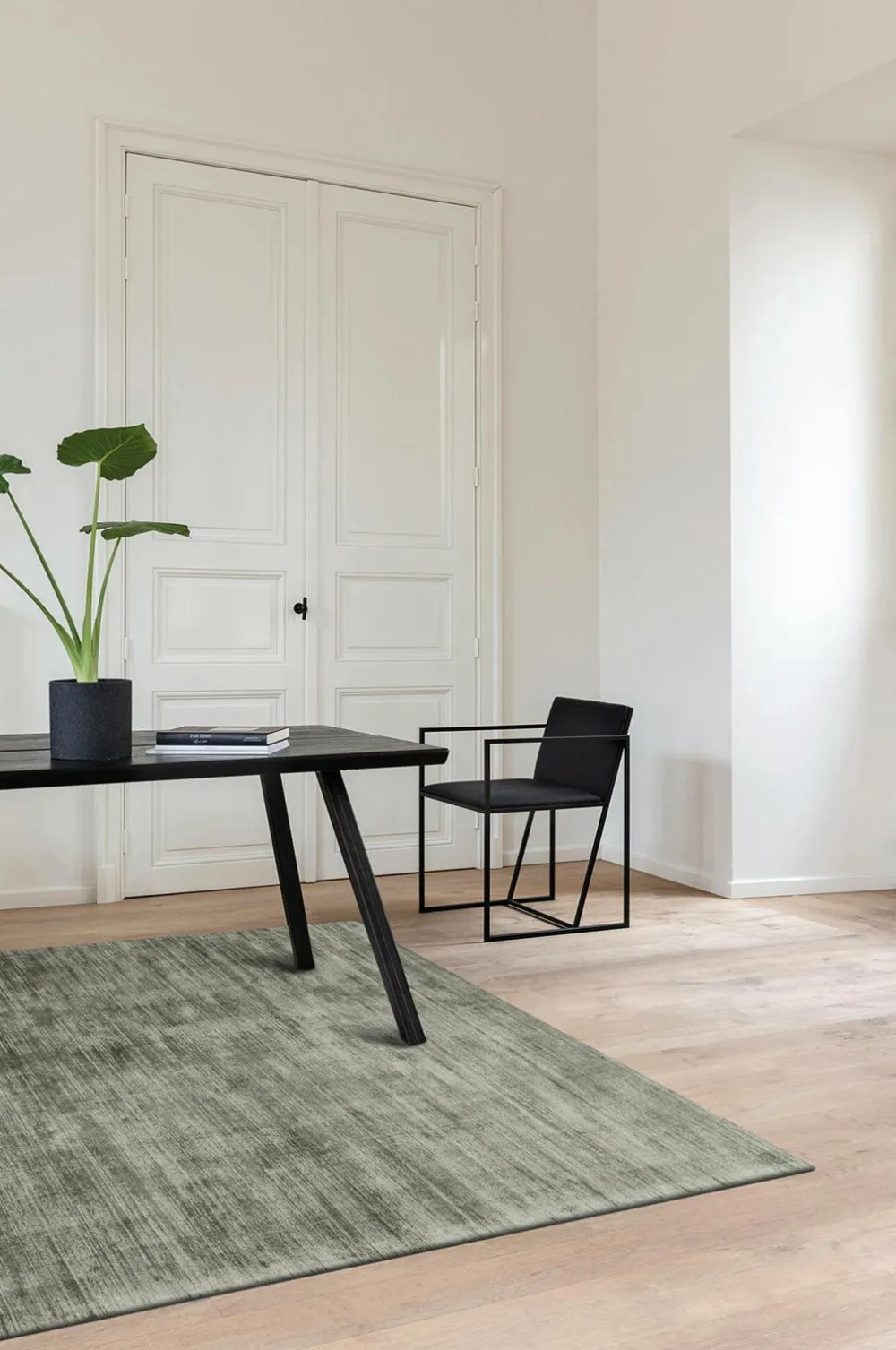 KM Home Fladvævede Tæpper-Viskosetæppe Tribeca