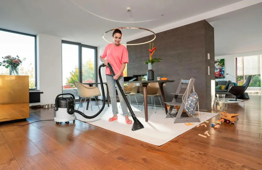 Kärcher Husholdningselektronik-Gulvplejemaskine Tæpperens Se4 Plus Tekstilrensning