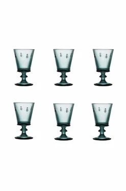 La Rochére Borddækning & Servering-Vinglas mørke abeille 6 glas La Rochere