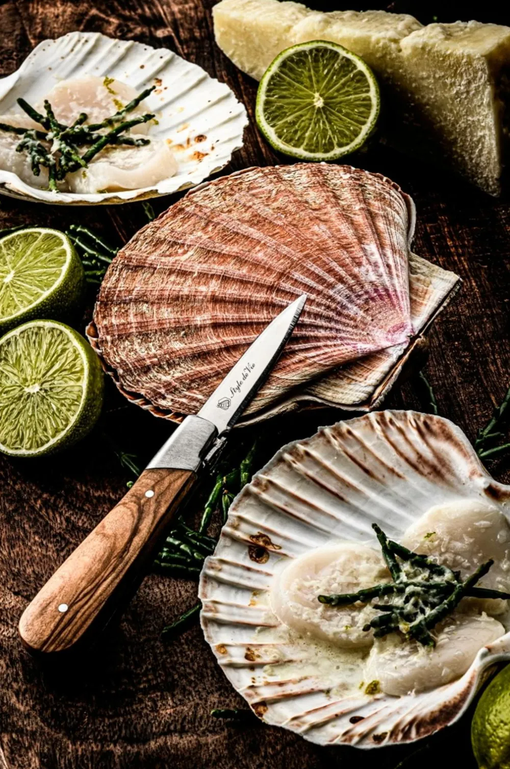 Laguiole Style de Vie Køkkenknive & Knivtilbehør-Østerskniv Set 2