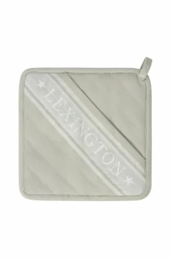 Lexington Køkkentekstiler-Icons Org bomuld jacquard stjerne grydelapper