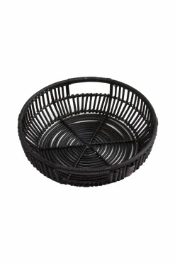 Lexington Småopbevaring-Rund rattanbakke