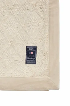 Lexington Sengetæpper-Sengetæppe Jacquard Viskose/bomuld