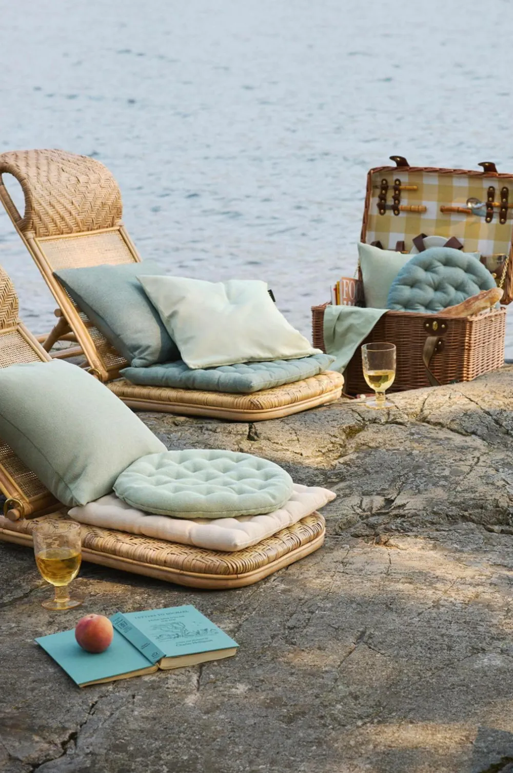 Linum Møbeltekstiler-Sædehynde Pepper Ø 37 cm