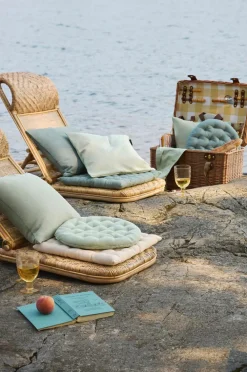 Linum Møbeltekstiler-Sædehynde Pepper Ø 37 cm