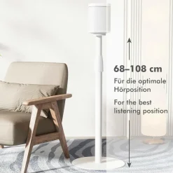 LogiLink Tv, Lyd & Det Smarte Hjem-Gulvstativ Sonos Era 100 / Era 300 682-1068 mm