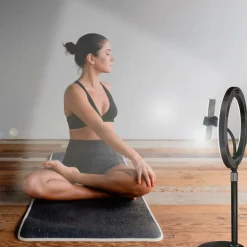 LogiLink Mobiltelefoner, Tablets & Tilbehør-Ring Light for Smartphone Ø 25 cm med bordstativ