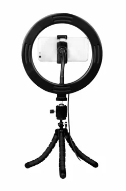 LogiLink Mobiltelefoner, Tablets & Tilbehør-Ring Light for Smartphone