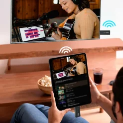 LogiLink Computertilbehør-Trådløs transmission USB-C til HDMI 4k 60hz