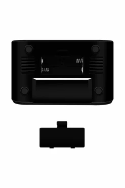 LogiLink Tv, Lyd & Det Smarte Hjem-Urradio med temperatur/luftfugtighed - USB-C/batteristrøm
