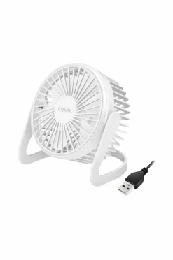 LogiLink Husholdningselektronik-USB Bordventilator ø 12,7 cm