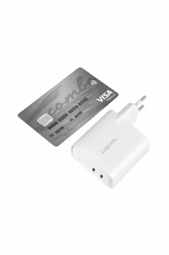 LogiLink Mobiltelefoner, Tablets & Tilbehør-USB-oplader 2 x USB-C PD 40W