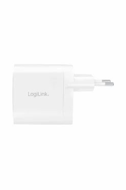 LogiLink Mobiltelefoner, Tablets & Tilbehør-USB-oplader 2 x USB-C PD 40W