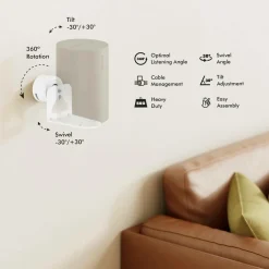 LogiLink Tv, Lyd & Det Smarte Hjem-Vægbeslag Sonos Era 100 / Era 300