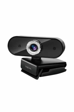 LogiLink Computertilbehør-Webkamera HD 720p med indbygget mikrofon.