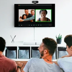 LogiLink Computertilbehør-Webkamera HD 720p med indbygget mikrofon.