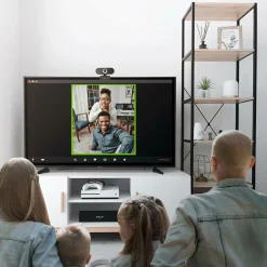 LogiLink Computertilbehør-Webkamera HD 1080p med indbygget mikrofon