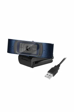 LogiLink Computertilbehør-Webkamera Pro 1080p 80 ° Autofokus 2x mic