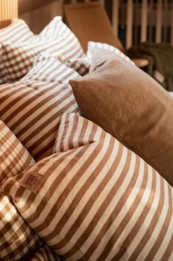 Lovely Linen Dynebetræk-Dynebetræk Misty i vasket hør