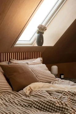 Lovely Linen Dynebetræk-Dynebetræk Misty i vasket hør