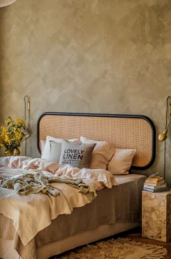 Lovely Linen Dynebetræk-Påslakan Lovely i vasket hør