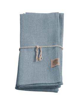 Lovely Linen Bordtekstiler-Serviet Classic 4-pak i strygerullet hør