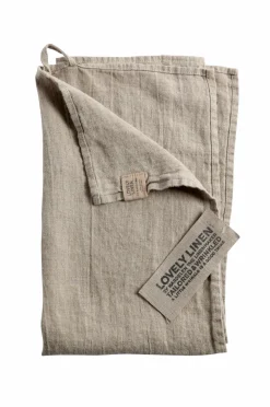 Lovely Linen Køkkentekstiler-Viskestykke Lovely i vasket hør