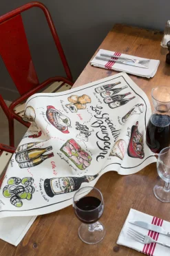 Maison Vivaraise Køkkentekstiler-Køkkenhåndklæde Specialites De Bourgogne 48 X 72