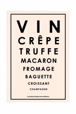 Maison Vivaraise Køkkentekstiler-Køkkenhåndklæde French Specialites 48 X 72