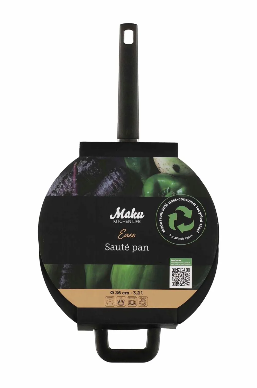 Maku Kitchen Life Pander & Gryder-Sautépande Ease 26 cm 32 L