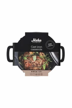 Maku Kitchen Life Pander & Gryder-Støbejernsgryde 3,3 L