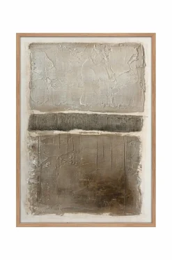 Malerifabrikken Posters & Billeder-Art Structure 1 / 50x70 Cm / Egetræsramme