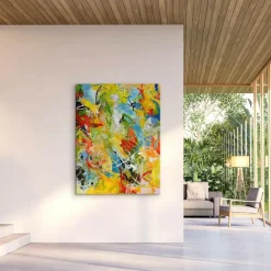 Malerifabrikken Posters & Billeder-Color Catch / Blandet maleri / 90 X 120 cm