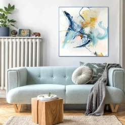 Malerifabrikken Posters & Billeder-Confidential / Blandet maleri / 100 X 100 cm