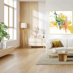 Malerifabrikken Posters & Billeder-Confidential / Blandet maleri / 100 X 100 cm